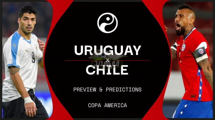 التشكيل الرسمي لمباراة أوروجواي ضد تشيلي Uruguay vs Chile في كوبا أمريكا 2021