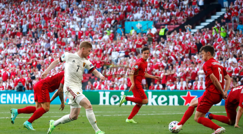 نتيجة مباراة بلجيكا ضد الدنمارك Belgium Vs Denmark في يورو 2020