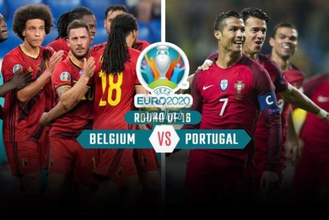 التشكيل الرسمي لمباراة البرتغال ضد بلجيكا Portugal vs Belgium في دور الـ16 من يورو 2020