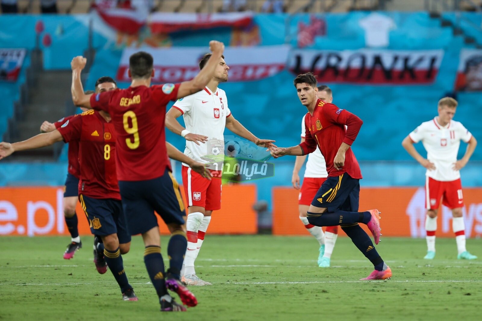 نتيجة مباراة إسبانيا ضد بولندا Spain vs Poland في يورو 2020