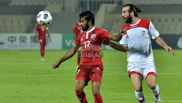 ترتيب مجموعة سوريا بعد الفوز على جزر المالديف في تصفيات كأس العالم