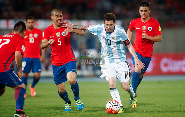 موعد مباراة الأرجنتين ضد تشيلي Argentina VS Chile في تصفيات كأس العالم والقنوات الناقلة