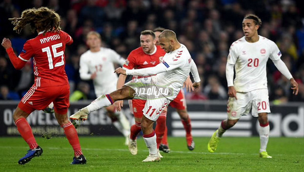 5 قنوات مفتوحة تنقل مباراة ويلز ضد الدنمارك Wales vs Denmark في يورو 2020