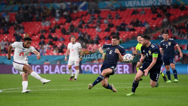 نتيجة مباراة إنجلترا ضد إسكتلندا England vs Scotland في يورو 2020