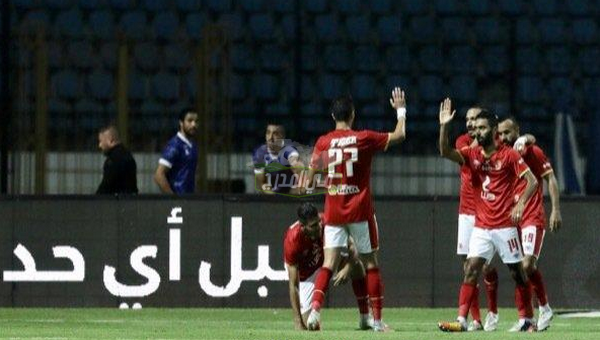 تشكيلة الأهلي الرسمية لمواجهة المقاولون العرب في الدوري المصري