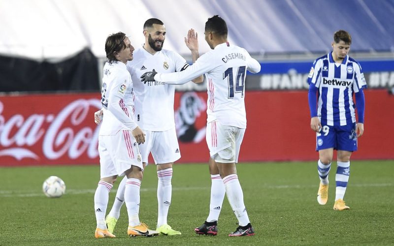 تردد القنوات المفتوحة الناقلة لمباراة ريال مدريد ضد آلافيس Real Madrid vs Alaves في الدوري الإسباني