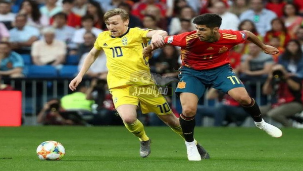 القنوات الناقلة لمباراة اسبانيا ضد السويد اليوم في تصفيات كأس العالم