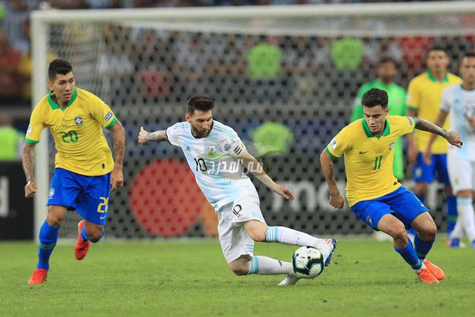 موعد مباراة البرازيل ضد الأرجنتين brazil vs argentina والقنوات الناقلة لها