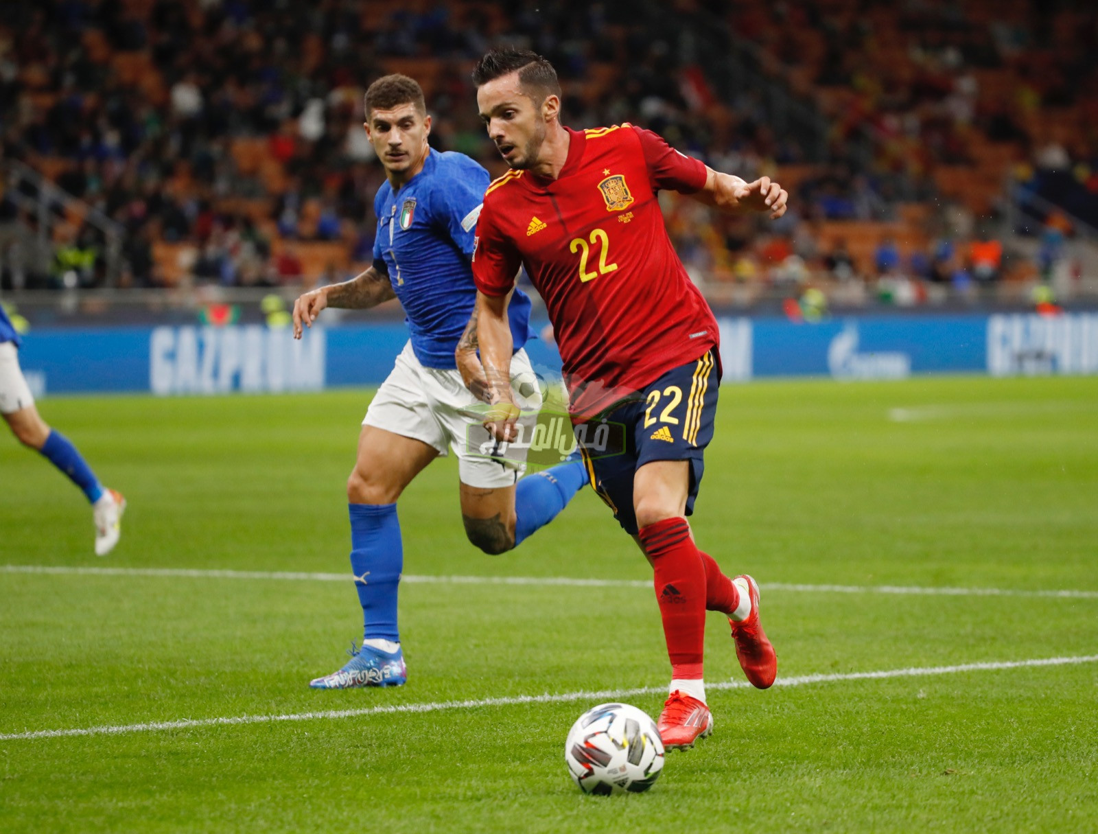 نتيجة مباراة إيطاليا ضد إسبانيا Italy vs Spain في نصف نهائي دوري الأمم الأوروبية