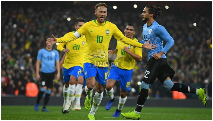القنوات المفتوحة الناقلة لمباراة البرازيل ضد أوروجواي في تصفيات كأس العالم 2022