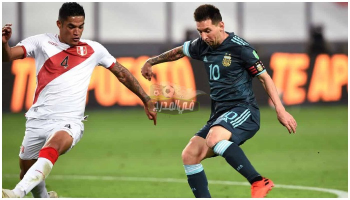 القنوات الناقلة لمباراة الأرجنتين ضد بيرو Argentina vs Peru في تصفيات كأس العالم 2022