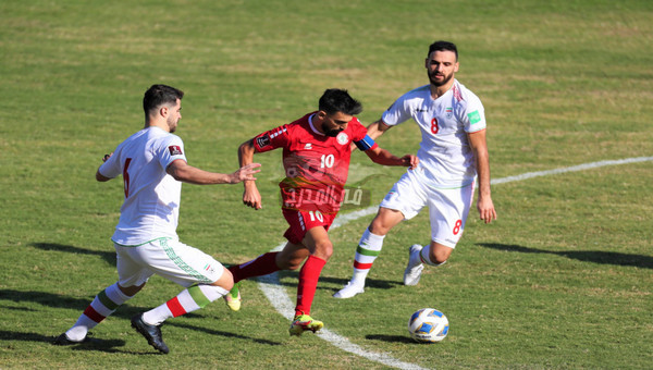 ملخص ونتيجة مباراة لبنان ضد إيران في تصفيات كأس العالم 2022 اليوم