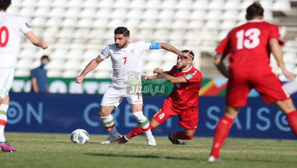 ترتيب مجموعة لبنان بعد مباراة إيران اليوم الخميس 11-11-2021 في تصفيات كأس العالم 2022