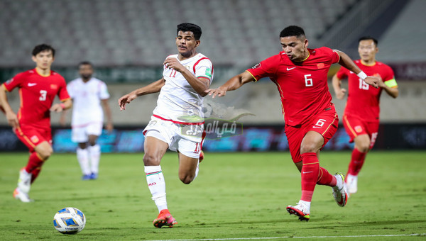 ترتيب مجموعة عمان بعد مباراة الصين اليوم الخميس 11-11-2021 في تصفيات كأس العالم 2022