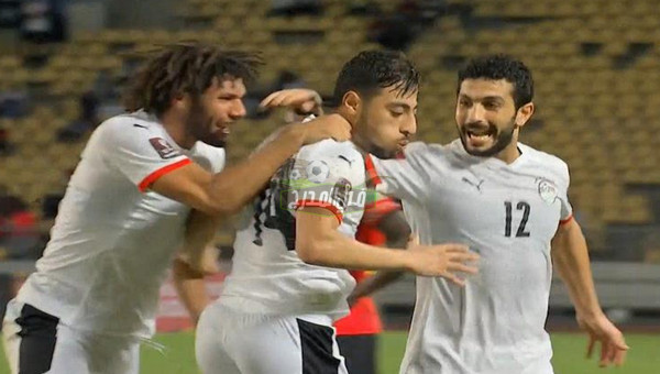 ملخص ونتيجة مباراة مصر ضد أنجولا في تصفيات كأس العالم 2022