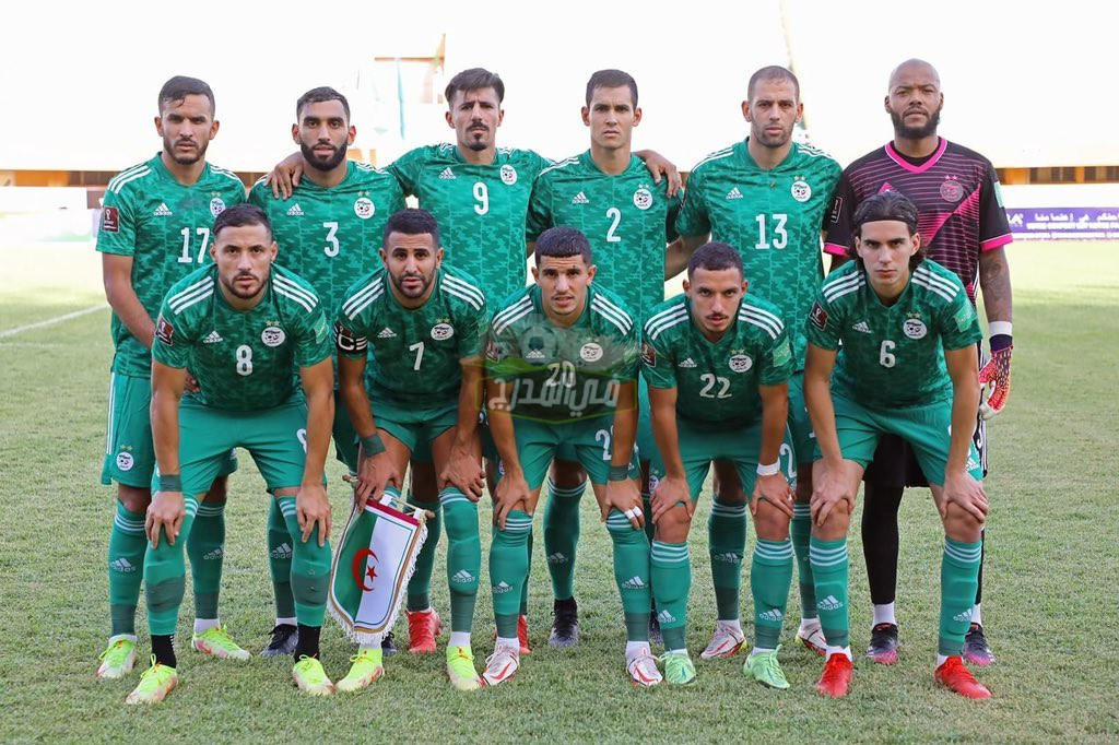 تشكيل منتخب الجزائر لمباراة بوركينا فاسو في تصفيات كأس العالم 2022