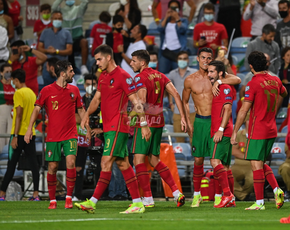 تشكيلة البرتغال الرسمية لمباراة صربيا اليوم في تصفيات كأس العالم 2022