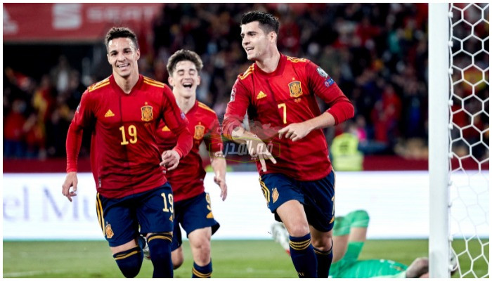 ملخص ونتيجة مباراة إسبانيا ضد السويد Spain vs Sweden اليوم في تصفيات كأس العالم 2022