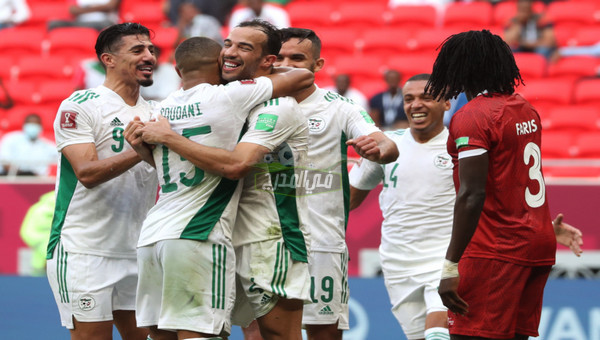 ملخص ونتيجة مباراة الجزائر ضد السودان في كأس العرب 2021