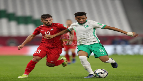 ملخص ونتيجة مباراة السعودية ضد فلسطين في كأس العرب 2021