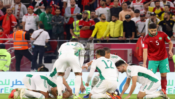 ملخص ونتيجة مباراة الجزائر ضد المغرب في كأس العرب 2021