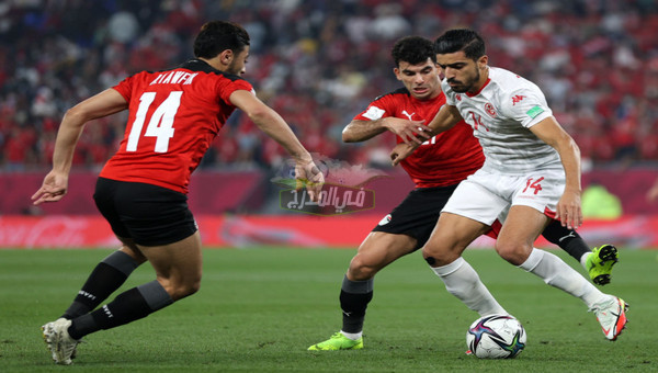 نتيجة الشوط الأول من مباراة مصر ضد تونس في كأس العرب 2021