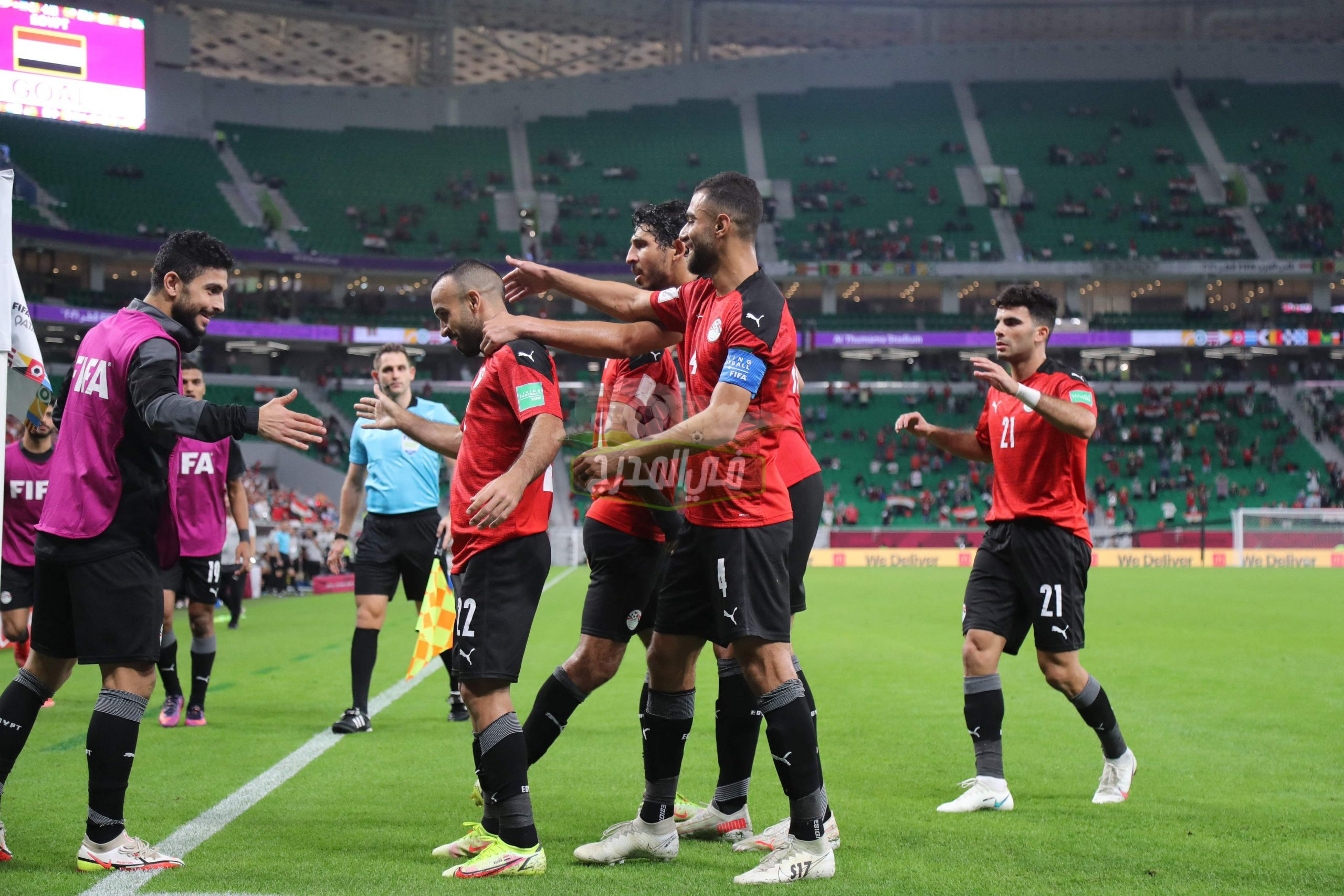 ترتيب مجموعة مصر بعد الفوز على لبنان في كأس العرب