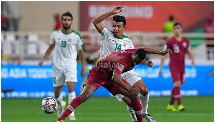 القنوات الناقلة لمباراة قطر ضد العراق Qatar vs Iraq اليوم في كأس العرب