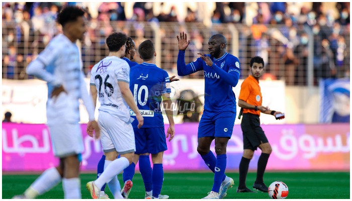 نتيجة مباراة الهلال ضد الطائي في الدوري السعودي