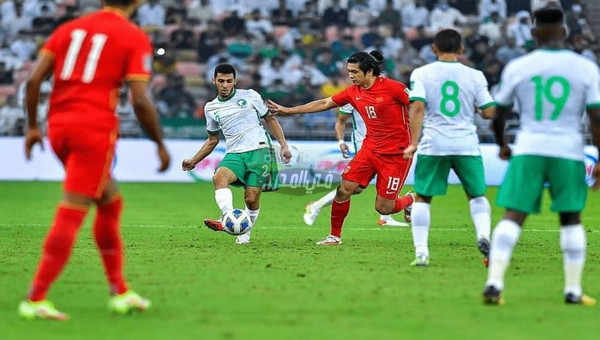 موعد مباراة السعودية ضد الصين في تصفيات كأس العالم 2022 والقنوات الناقلة