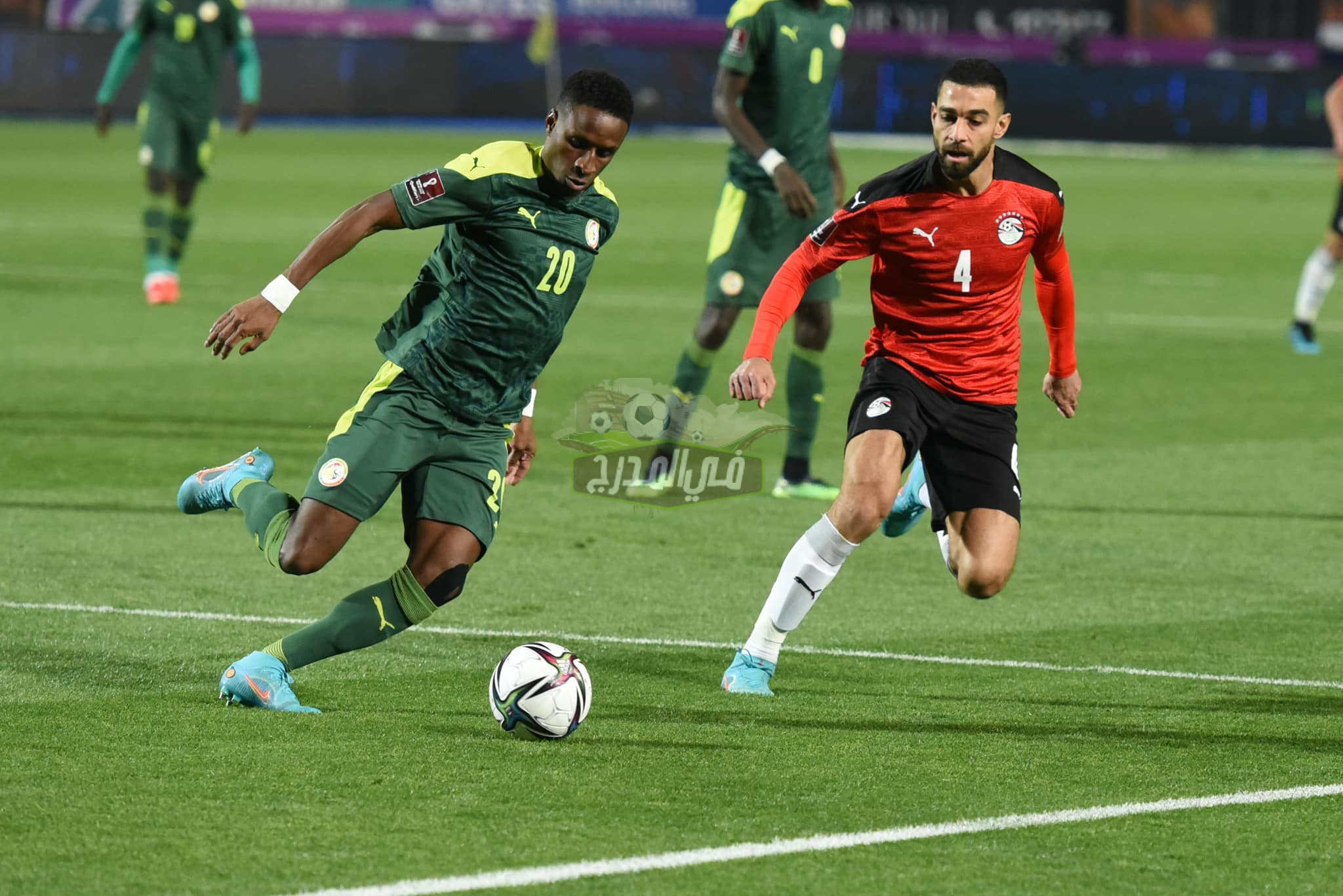 فيديو هدف السنغال الأول في شباك مصر اليوم لحساب تصفيات كأس العالم 2022