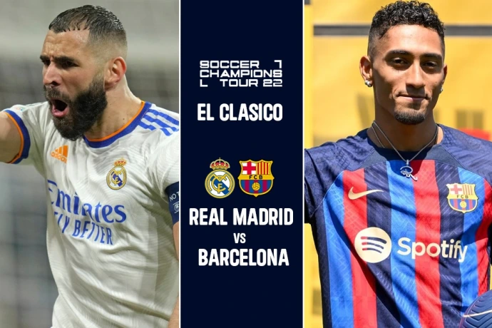 موعد مباراة ريال مدريد وبرشلونة Real Madrid vs Barcelona في كأس الأبطال الودية والقنوات الناقلة