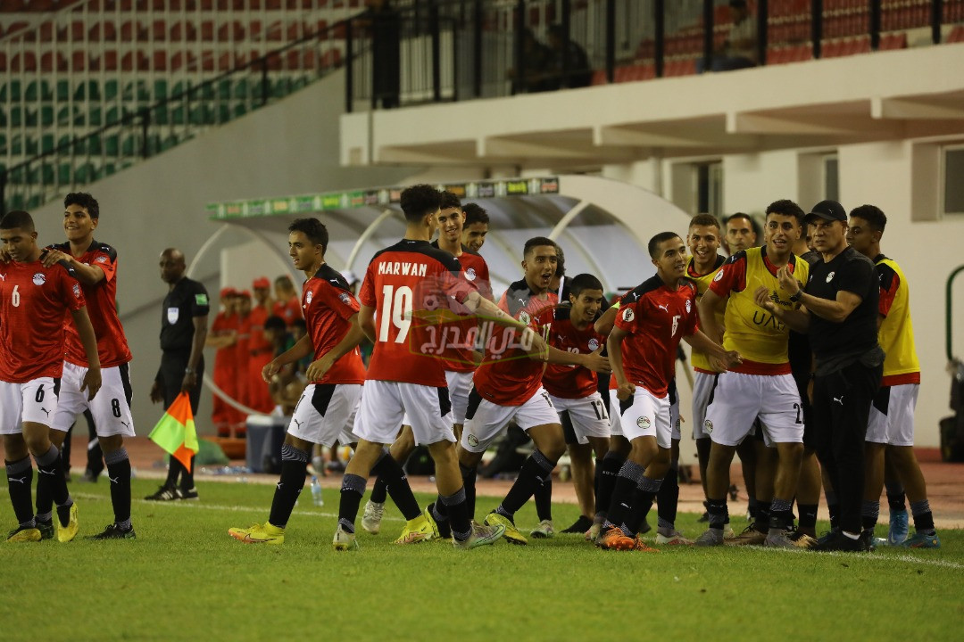 موعد مباراة مصر ولبنان في كأس العرب للناشئين والقنوات الناقلة