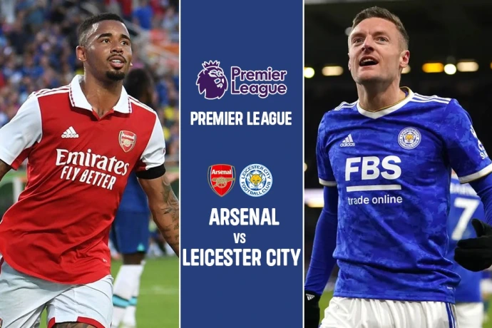 القنوات المفتوحة الناقلة لمباراة آرسنال ضد ليستر سيتي Arsenal vs Leicester City في الدوري الإنجليزي