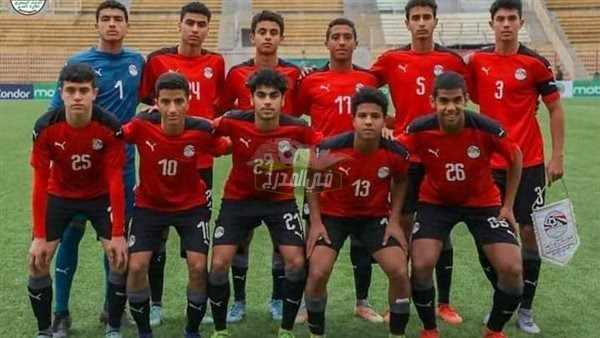 موعد مباراة مصر والسعودية في كأس العرب للناشئين والقنوات الناقلة لها